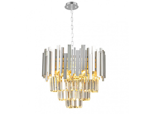 Сделать заказ Подвесная люстра Natali Kovaltseva VERTIGO 81440/6C SILVER| VIVID-LIGHT.RU