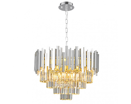 Оформить заказ Подвесная люстра Natali Kovaltseva VERTIGO 81440/8C SILVER| VIVID-LIGHT.RU