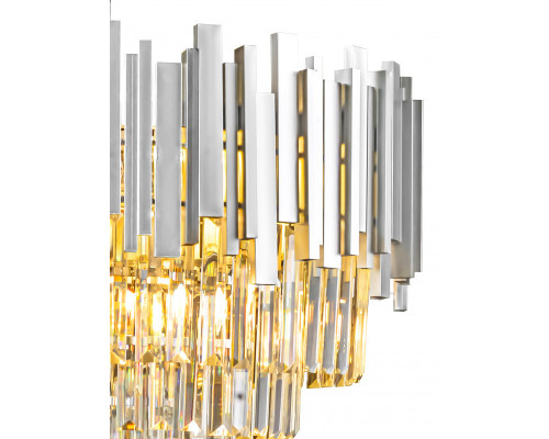 Оформить заказ Подвесная люстра Natali Kovaltseva VERTIGO 81440/8C SILVER| VIVID-LIGHT.RU