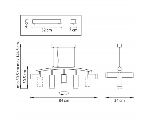 Купить Подвесная люстра Lightstar LR7353638620| VIVID-LIGHT.RU