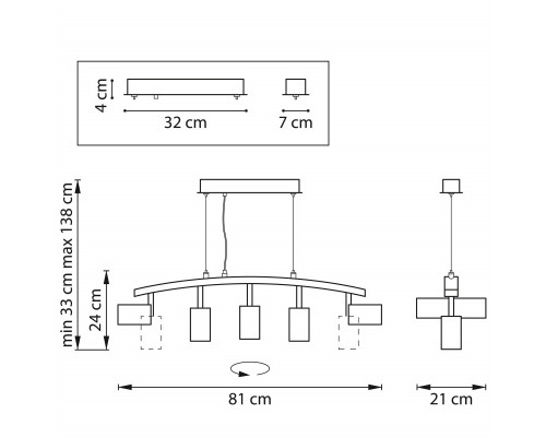 Купить Подвесная люстра Lightstar LR735365| VIVID-LIGHT.RU