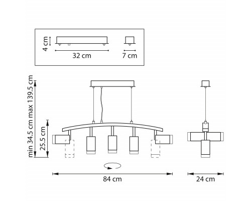 Купить Подвесная люстра Lightstar LR7353733620| VIVID-LIGHT.RU