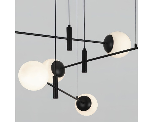 Оформить заказ Подвесная люстра Eurosvet 70146/6 черный| VIVID-LIGHT.RU