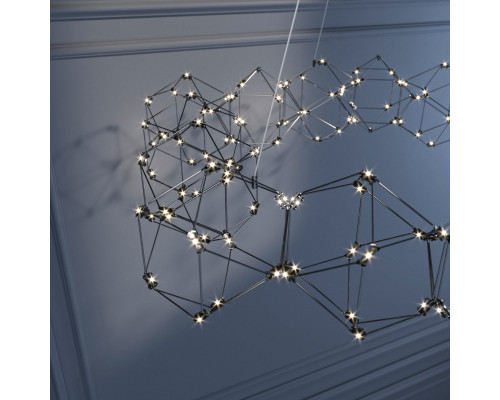 Сделать заказ Подвесная люстра Eurosvet 90169/15 черный жемчуг| VIVID-LIGHT.RU