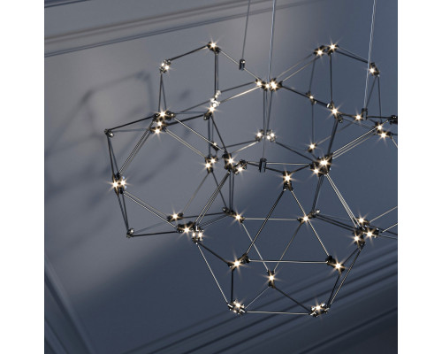 Сделать заказ Подвесная люстра Eurosvet 90169/5 черный жемчуг| VIVID-LIGHT.RU