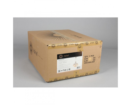 Заказать Подвесная люстра APLOYT APL.839.03.09| VIVID-LIGHT.RU