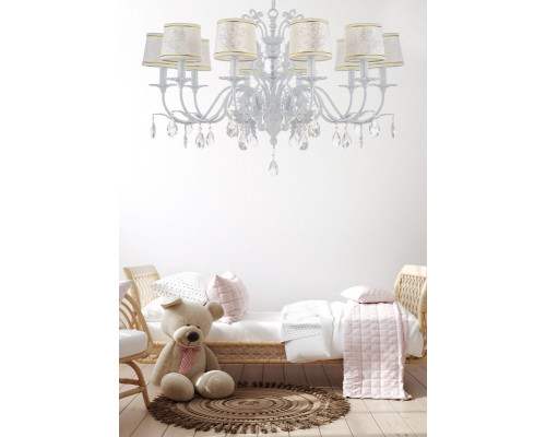 Купить Подвесная люстра Dio Darte Firenze E 1.1.10.600 W| VIVID-LIGHT.RU