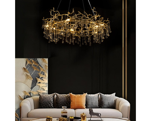 Заказать Подвесная люстра LOFT IT 10068/800 GD| VIVID-LIGHT.RU