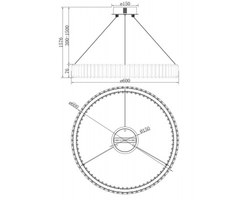 Сделать заказ Подвесная люстра Freya FR5257PL-L25CH| VIVID-LIGHT.RU