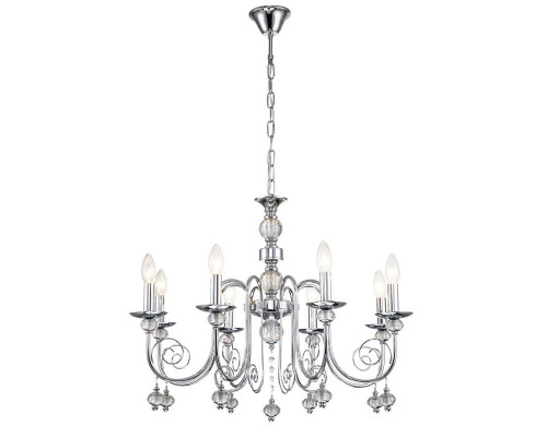 Купить Подвесная люстра Escada 678/8PL Chrome| VIVID-LIGHT.RU