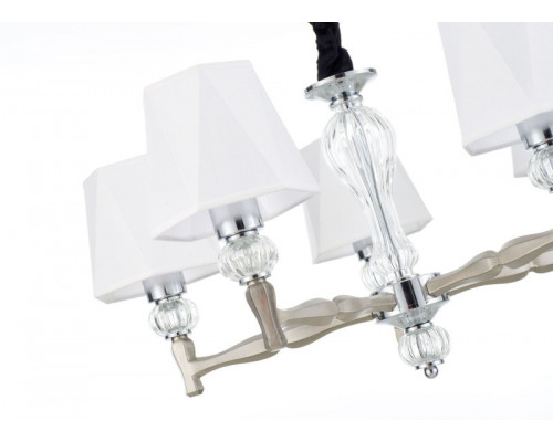 Оформить заказ Подвесная люстра Escada 672/5S Nickel| VIVID-LIGHT.RU