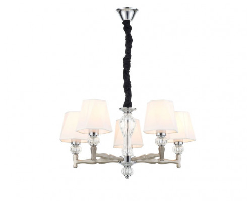 Оформить заказ Подвесная люстра Escada 672/5S Nickel| VIVID-LIGHT.RU