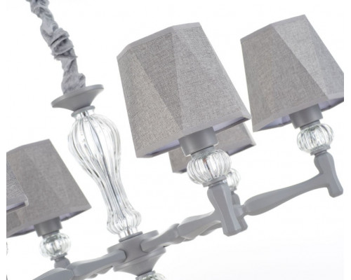 Заказать Подвесная люстра Escada 672/6S Grey| VIVID-LIGHT.RU