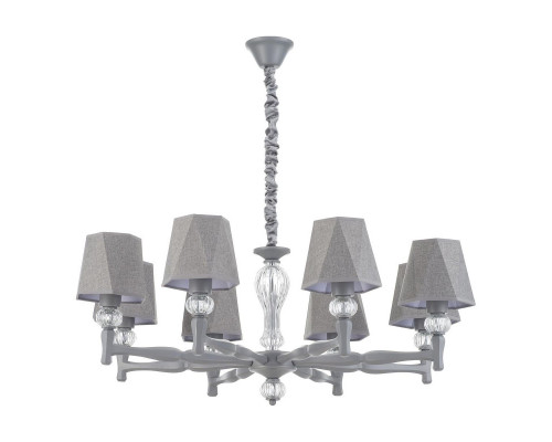 Заказать Подвесная люстра Escada 672/8S Grey| VIVID-LIGHT.RU