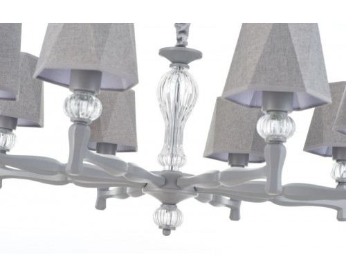 Заказать Подвесная люстра Escada 672/8S Grey| VIVID-LIGHT.RU