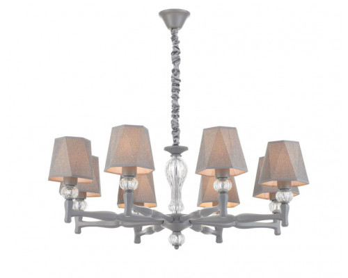 Заказать Подвесная люстра Escada 672/8S Grey| VIVID-LIGHT.RU