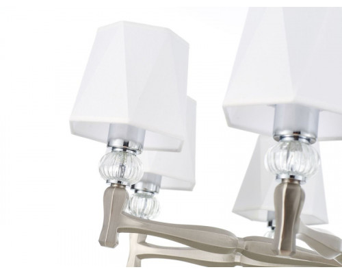 Купить Подвесная люстра Escada 672/8S Nickel| VIVID-LIGHT.RU