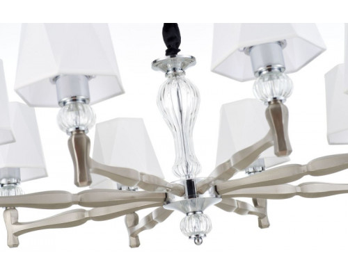 Купить Подвесная люстра Escada 672/8S Nickel| VIVID-LIGHT.RU