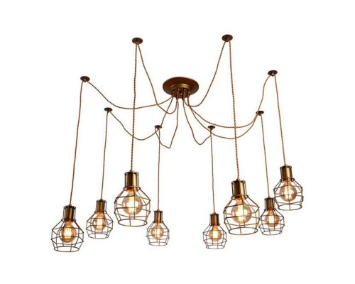 Заказать Подвесная люстра Escada 1129/8S (Bronze)| VIVID-LIGHT.RU