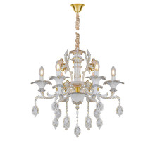 Подвесная люстра AM Group CLEOPATRA SP6 WH+GL