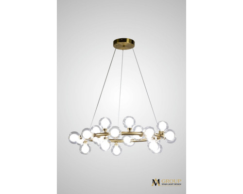 Купить Подвесная люстра AM Group AM470 D700 POLISHED GOLD| VIVID-LIGHT.RU