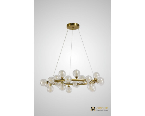 Купить Подвесная люстра AM Group AM470 D700 POLISHED GOLD| VIVID-LIGHT.RU