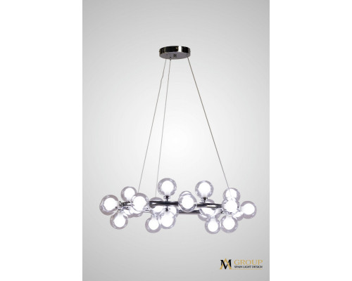 Сделать заказ Подвесная люстра AM Group AM470 D700 CROM| VIVID-LIGHT.RU