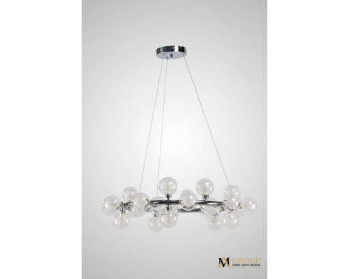 Сделать заказ Подвесная люстра AM Group AM470 D700 CROM| VIVID-LIGHT.RU