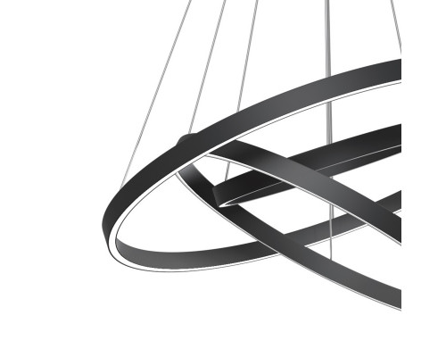 Купить Подвесная люстра Maytoni MOD058PL-L100BK| VIVID-LIGHT.RU