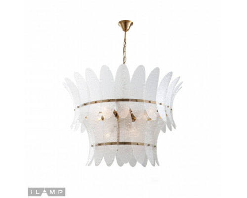Купить Подвесная люстра iLamp 15602-11 ANB+CL| VIVID-LIGHT.RU