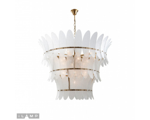Оформить заказ Подвесная люстра iLamp 15602-19 ANB+CL| VIVID-LIGHT.RU