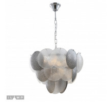 Подвесная люстра iLamp 15617-9 CR+MULT