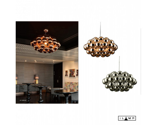 Заказать Подвесная люстра iLamp 8825P/1 RGL| VIVID-LIGHT.RU