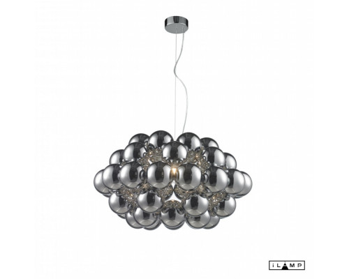 Заказать Подвесная люстра iLamp 8826P/1 SL| VIVID-LIGHT.RU