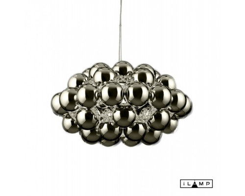 Заказать Подвесная люстра iLamp 8826P/1 SL| VIVID-LIGHT.RU