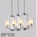 Сделать заказ Подвесная люстра iLamp RM6201-8P CR+CL| VIVID-LIGHT.RU