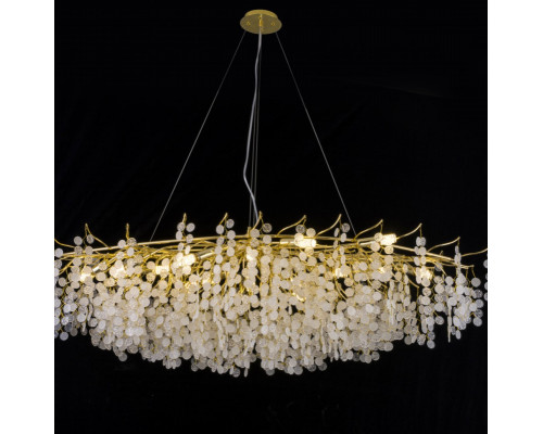 Купить Подвесная люстра iLamp 7004-L1600 GD| VIVID-LIGHT.RU