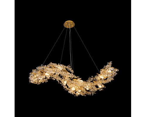 Заказать Подвесная люстра iLamp 9065-S1200 GD| VIVID-LIGHT.RU