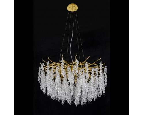 Купить Подвесная люстра iLamp 7007-D800 GD| VIVID-LIGHT.RU