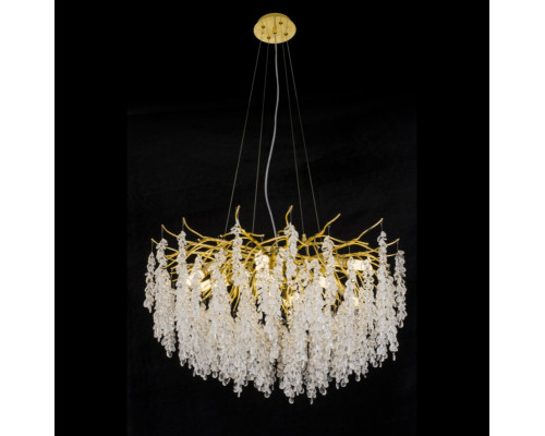 Купить Подвесная люстра iLamp 7007-D800 GD| VIVID-LIGHT.RU