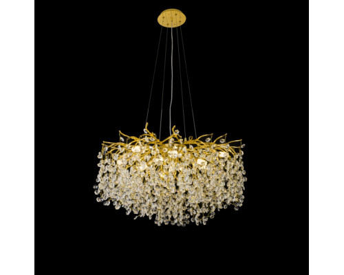 Купить Подвесная люстра iLamp 8006-D800 GD| VIVID-LIGHT.RU