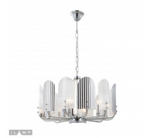 Подвесная люстра iLamp 15571-6 CR+MULT