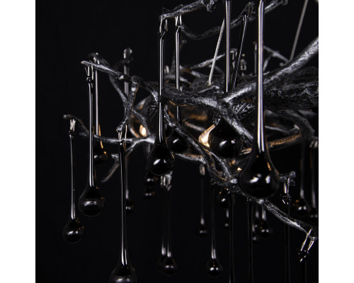 Купить Подвесная люстра LOFT IT 10068/1000 BK| VIVID-LIGHT.RU