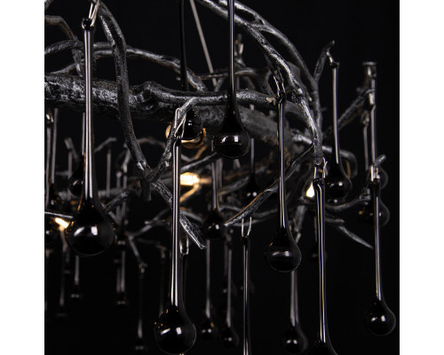 Купить Подвесная люстра LOFT IT 10068/1000 BK| VIVID-LIGHT.RU