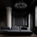 Купить Подвесная люстра LOFT IT 10068/1000 BK| VIVID-LIGHT.RU