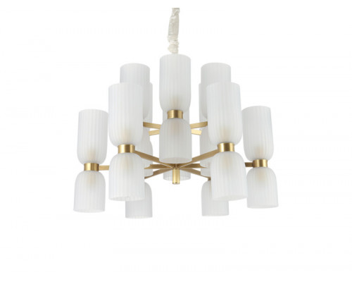 Сделать заказ Подвесная люстра Newport 3646+6/C brass| VIVID-LIGHT.RU