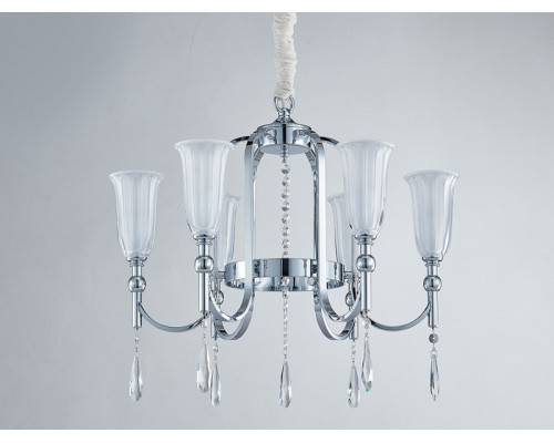 Купить Подвесная люстра Newport 4806/C chrome| VIVID-LIGHT.RU