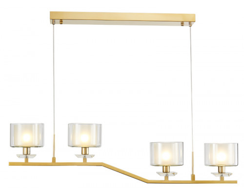 Оформить заказ Подвесная люстра Newport 4404/S gold| VIVID-LIGHT.RU