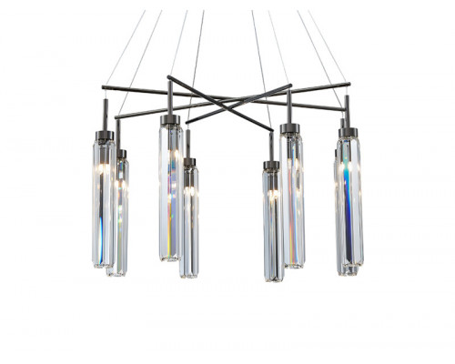 Заказать Подвесная люстра Newport 4524+4/S black glossy| VIVID-LIGHT.RU