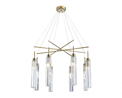 Оформить заказ Подвесная люстра Newport 4524+4/S gold| VIVID-LIGHT.RU